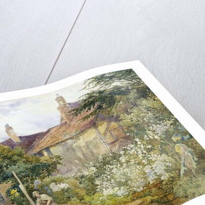 A Garden at Warwick by George Hodgson