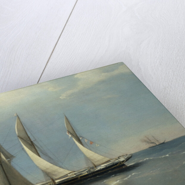 The Wanderer Refitted by Captain Richard Brydges Beechey