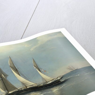 The Wanderer Refitted by Captain Richard Brydges Beechey