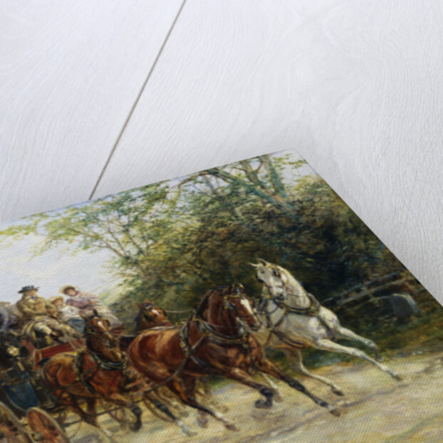 The London Coach by Heywood Hardy