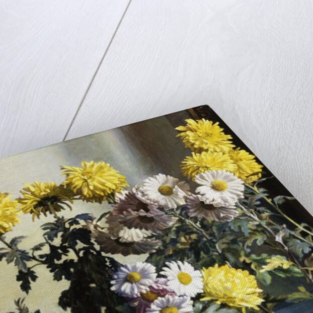 Chrysanthemums by Harald Martin Hansen Holm