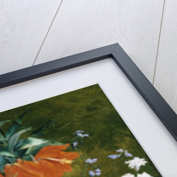 A Vase of Rich Summer Flowers by Jan van Huysum