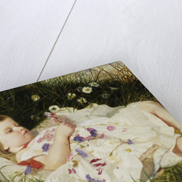 Picking Posies by William Blake Richmond