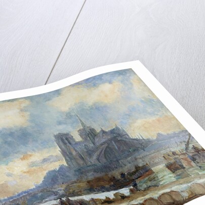 Notre Dame, Paris by Albert Lebourg