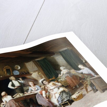 The Happy Family by Charles Auguste Romain Lobbedez