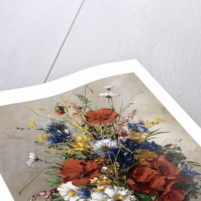 A Vase of Summer Flowers by Eugene Petit