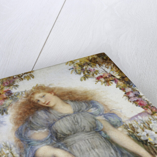 The Flower Maiden by Henry John Stock