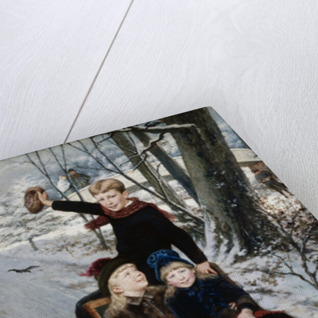 A Jolly Sleigh Ride by Frans de Wilde