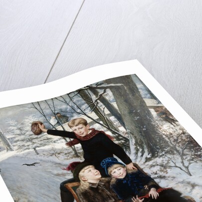 A Jolly Sleigh Ride by Frans de Wilde