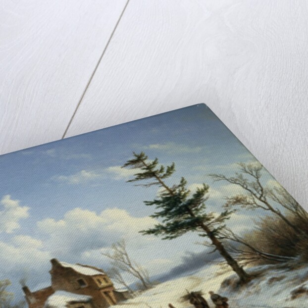 A Clear Winter's Day by Cornelius Lieste