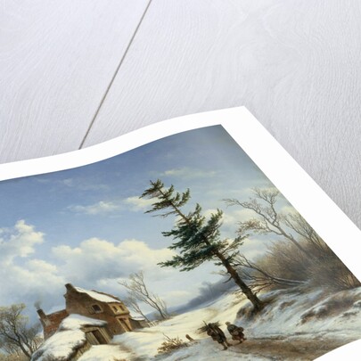 A Clear Winter's Day by Cornelius Lieste