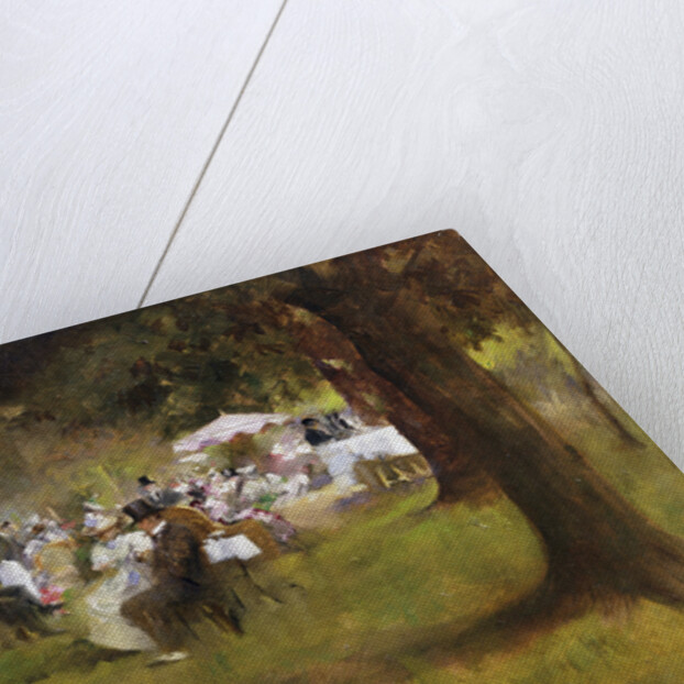 A Summer Garder Party by Albert Chevallier Tayler