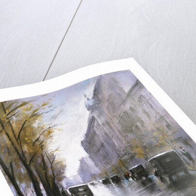 The Tiergartenstrasse, Berlin by Lesser Ury