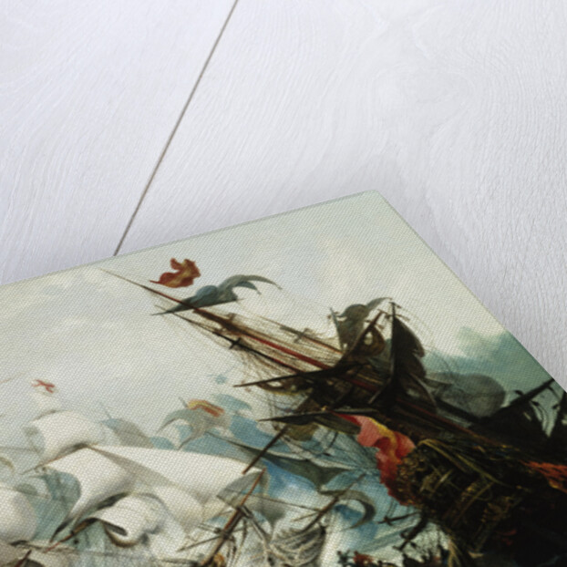 The Battle of Trafalgar by John Callow