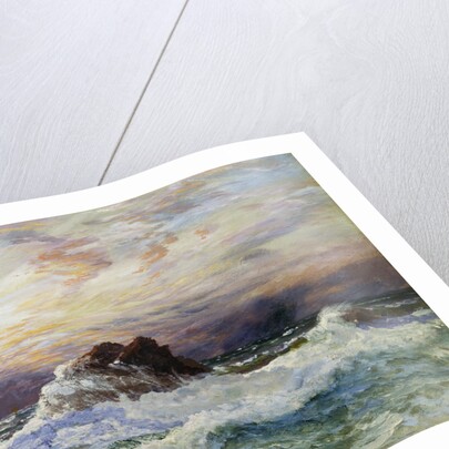 A Glorious Sunset by John Brett