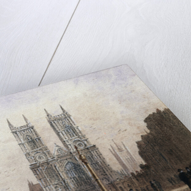 Westminster Abbey, London by Fred E.J. Goff