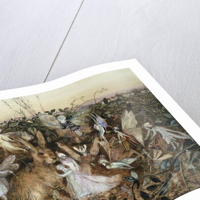 A Rabbit Among the Fairies by John Anster Fitzgerald