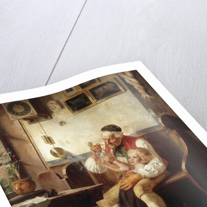 Blowing Smoke Rings by Friedrich Peter Hiddeman