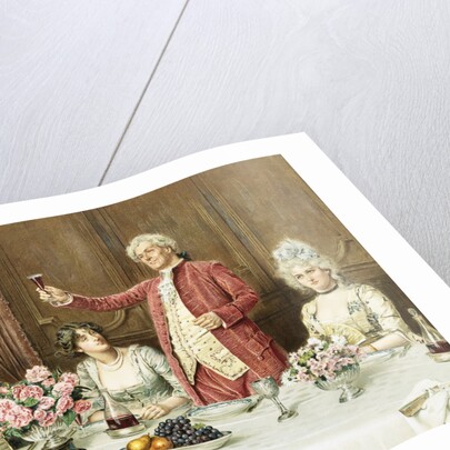 The Toast by George Goodwin Kilburne
