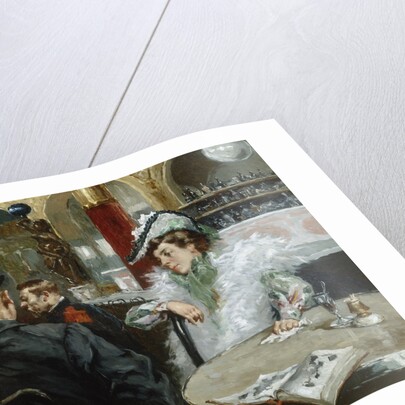 A Parisian Cafe by Gaetano de las Heras