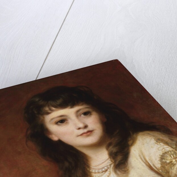 Portrait of a Girl by Sir Frank Dicksee