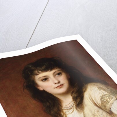 Portrait of a Girl by Sir Frank Dicksee