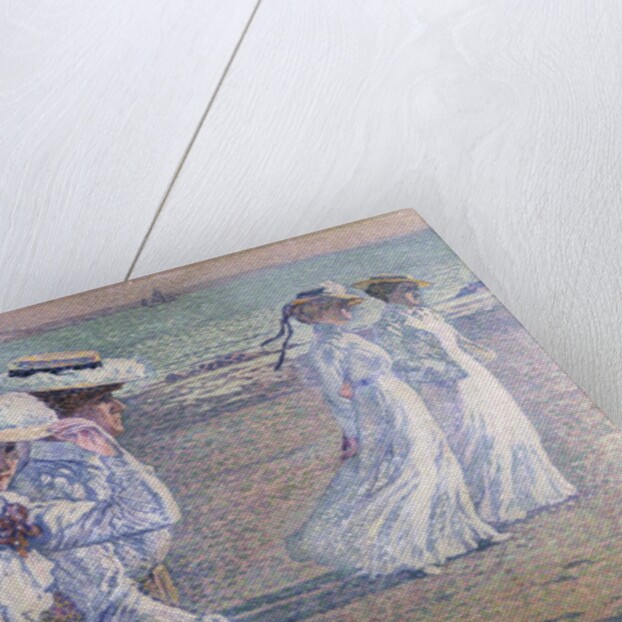 A Walk on the Beach by Theo van Rysselberghe