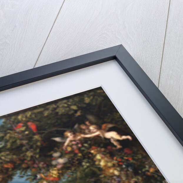 Garland of Flowers with Virgin and Child by Jan Brueghel the Elder