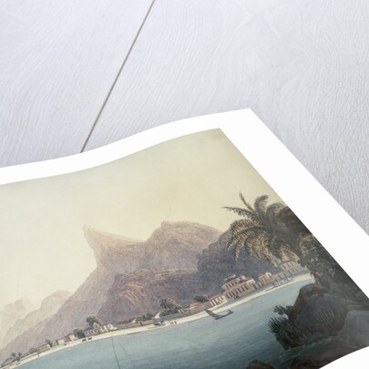 The Bay of Bota-Fogo, Rio de Janeiro by Thomas Ender