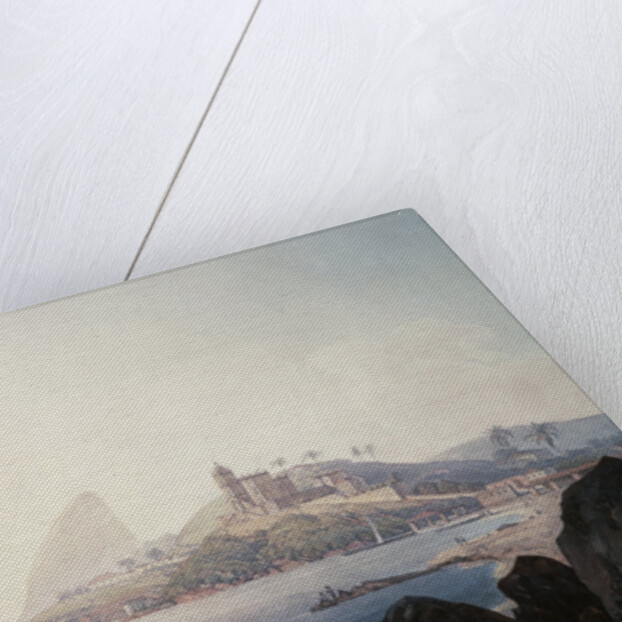 View of the Gloria Church and Sugarloaf Mountain, Rio de Janeiro by Thomas Ender