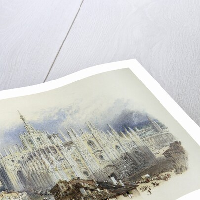 Milan Cathedral, Italy by Myles Birket Foster