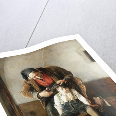 The Village Barber by Nicolaos Gysis