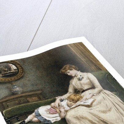 A Quiet Read by George Goodwin Kilburne