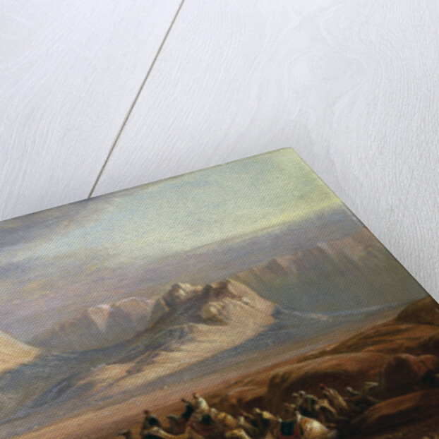 Mt. Sinai, Egypt by Edward Lear