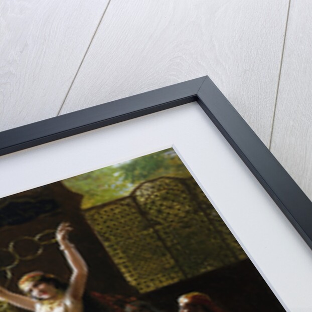 A Harem Scene by Giacomo Mantegazza