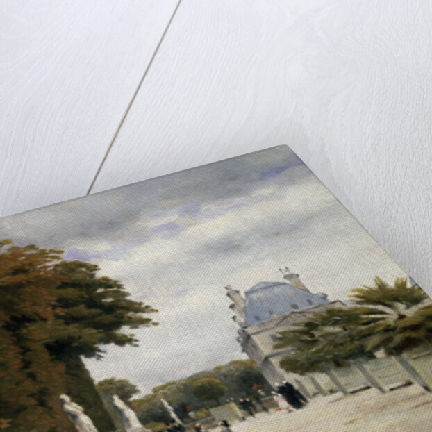 The Luxembourg Gardens, Paris, France by Stanislas-Victor-Edmond Lepine