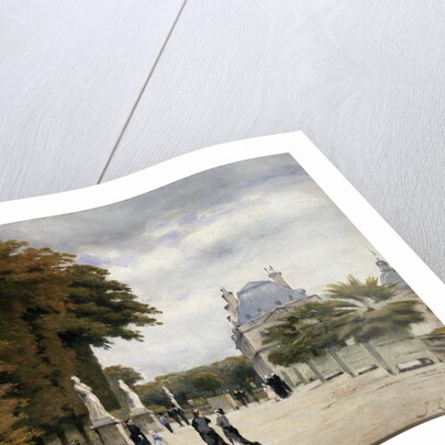 The Luxembourg Gardens, Paris, France by Stanislas-Victor-Edmond Lepine