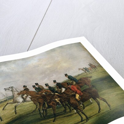 At the Start by Henry Thomas Alken