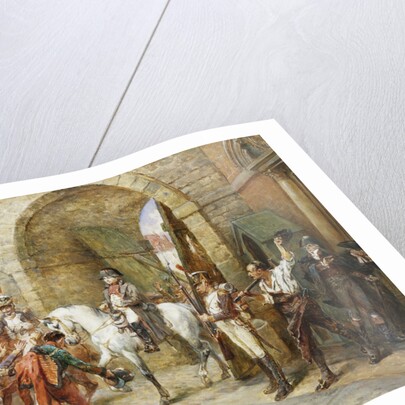 An Incident in the Peninsular War by Robert Alexander Hillingford