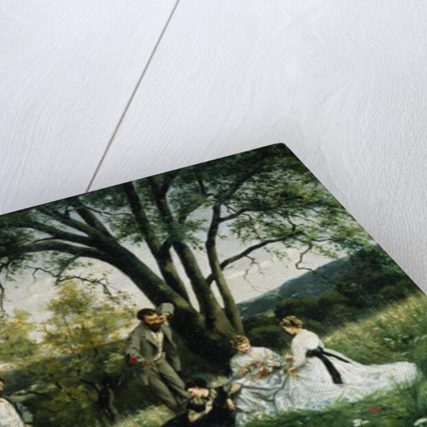 In the Meadow by Hippolyte Henri Pierre Dubois