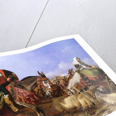 The Fair at Seville, Spain by Richard Ansdell and John Phillip by Anonymous