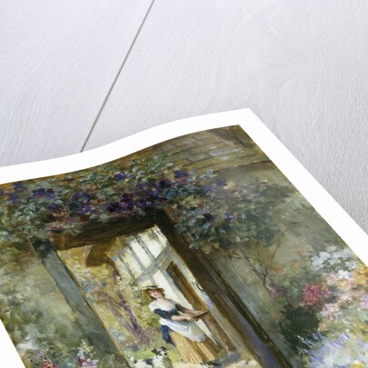 Through the Garden Door by George Sheridan Knowles