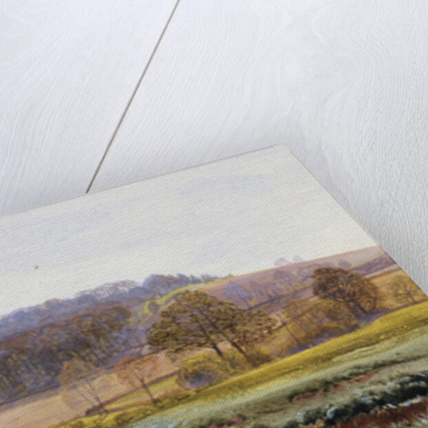 Springtime near Marden, Surrey, England by John Brett