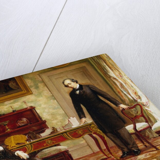 Queen Victoria Interviewing Disraeli at Osborne House by Theodore Blake Wirgman