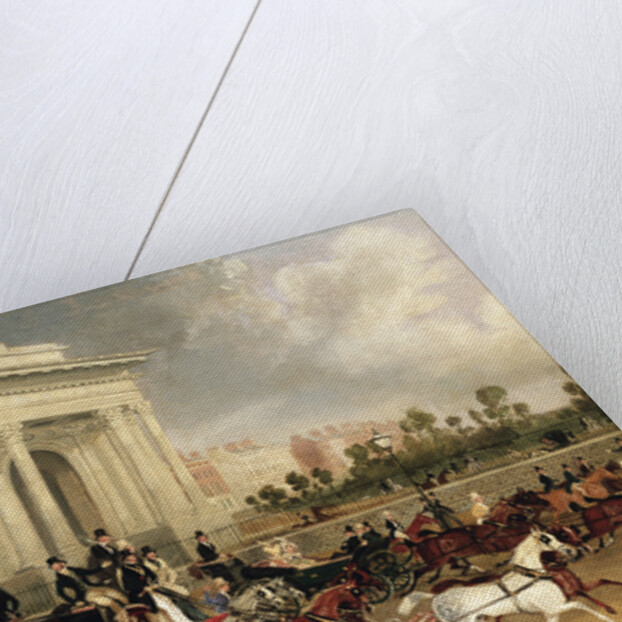 Hyde Park Corner, London by James Pollard