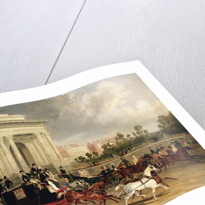 Hyde Park Corner, London by James Pollard