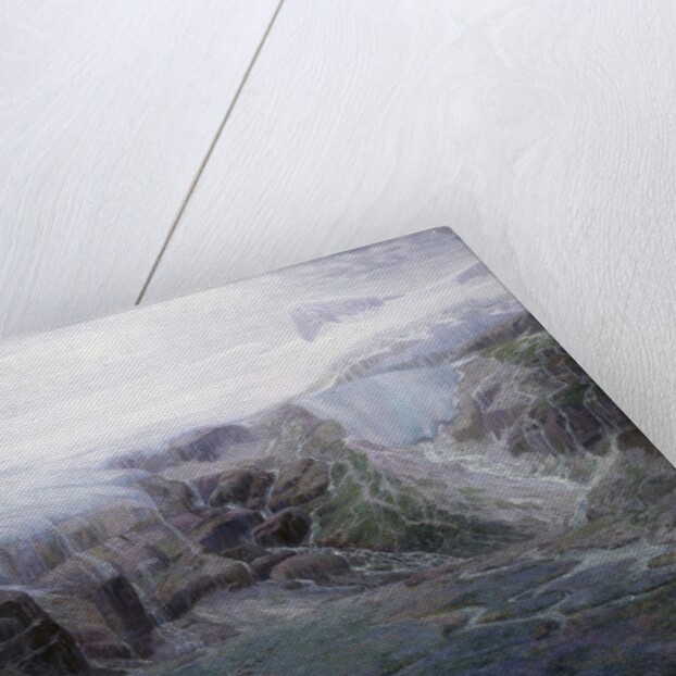 A Glacier in a High Valley by Emile Mediz-Pelikan