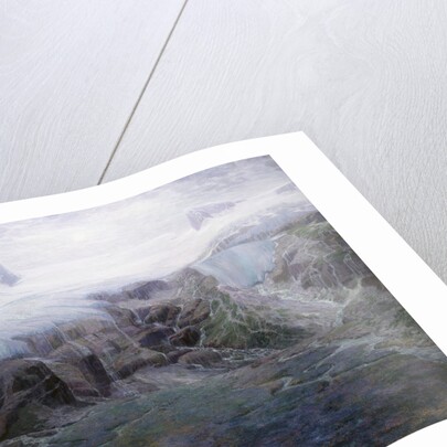 A Glacier in a High Valley by Emile Mediz-Pelikan