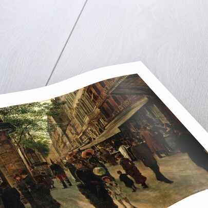 Boulevard des Italiens by Tito Lessi