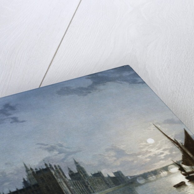 Westminster Abbey and the Houses of Parliament by Henry Pether